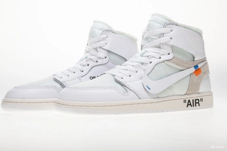 retro NIKE White Air  high 1 AQ0818-100 OWT Jordan 1221